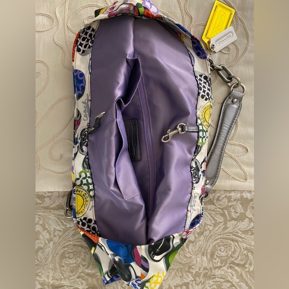 Coach RARE VINTAGE Poppy Handbag - Picture 14 of 14